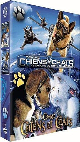 Coffret comme chiens et chats : comme chiens et chats ; comme chiens et chats 2 : la revanche de kitty galore [FR Import]