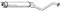 Bosal 285-409 Mittelschalldämpfer für Modell Opel Vectra B 1.8 i 16V/Opel Vectra B Caravan 1.8 i 16V/Opel Vectra B 2.0 i 16V/Opel Vectra B Caravan 2.0 i 16V/Opel Vectra B CC 2.0 i 16V/Opel Vectra B CC 1.8 i 16V