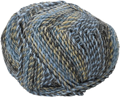 James Brett Marble Chunky Knitting Yarn 100% Soft Acrylic Wool 200g Ball (Blue & Grey Mix MC2)