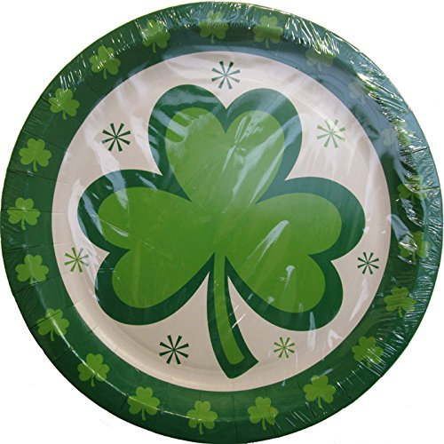 PARTY DISCOUNT Teller St. Patrick's Day, Ø 23 cm, 8 Stück