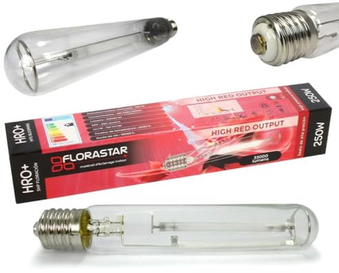 FLORASTAR Ampoule HPS 250W HRO Floraison