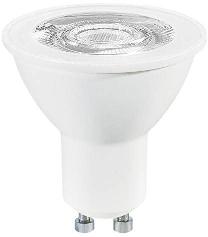 OSRAM LED VALUE PAR16 / Réflecteur LED, PAR16, adapté à la tension du réseau, avec un culot broche: GU10, 5 W, 220…240 V, 50 W remplacement, Angle de rayonnement: 36 °, Blanc chaud, 2700 K