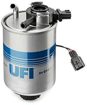 UFI Filters, Dieselfilter 24.018.01, Ersatz-Kraftstofffilter, Geeignet für Autos, Anwendbar auf verschiedene Modelle wie Nissan