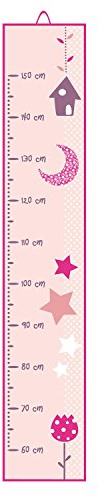Messlatte für Kinder, Rosa