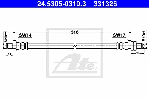 ATE 24530503103 Bremsschlauch