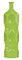 Urban Trends Collection Keramik-Flaschenvase, rund, mit Noppen, mittelgroß, glänzend, Grün