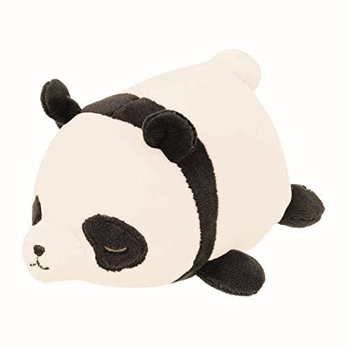 NEMU NEMU Peluche Panda PaoPao - Doudou Panda Bebe et Enfant - Coussin à câliner Kawaii - Ultra doux - Taille S - 13 cm