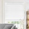 Chicology Roman Shades for Windows, Window Treatments, Roman Shades, Roman Window Shades, Room Darkening Shades, Window Shades, 36 W X 64 H, Belgian Snow (Privacy & Light Filtering)