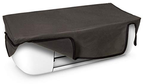 kwmobile Cover kompatibel mit HP DeskJet 3720 / DeskJet 3760 - Tasche Hülle Drucker - Staubschutzhülle Schutzhaube Schutzhülle - Dunkelgrau