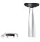 Le Creuset Korkenzieher und Kapselschneider, Wein-Zubehör Geschenk-Set, GS 300 Standmodell, Chrom matt, 49809003220002