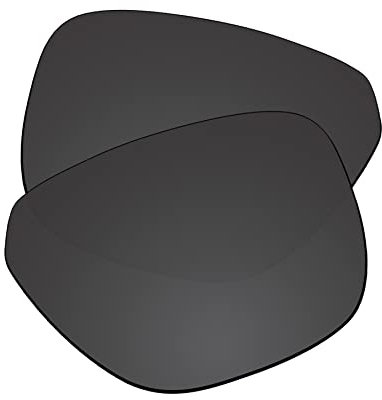 EZReplace Ersatzgläser für Oakley Crossrange Patch Sonnenbrille (polarisierte Gläser), carbon schwarz, Einheitsgröße