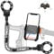 E Scooter Schloss, Schloss für E Scooter mit Halterung, Fahrrad Schloss Diebstahlsicher, Handschellenschloss, Hohe Sicherheit Schlösser für Scooter Roller/E-Bike/Motorrad