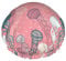 Graphically Pink Jellyfish Shower Caps for Women, Elastic Reusable Bathing Hair Cap Environmental Protection Hair Bath Caps, Double WaterproofBathing Shower Hat