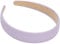 WantGor 1 Inch PU Leather Headband, Wide Padded Hairband Fashion Hair Bands Cute Womens Headbands Holiday DIY Hair Accessories (Purple)