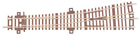 Roco Weiche Links WL10 10° | Länge 193 mm | Spur TT #4080410