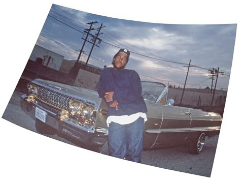 Ice Cube - Music Poster Größe 11 x 17 Dekorative Rahmenloses Kunst Geschenk (28 x 43 cm) Leinwand Poster