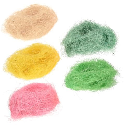 TOVINANNA 5pièces Décorations De Pâques Matériaux De Remplissage pour Nichoirs Accessoires De Fête pour Maison