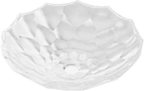 Mexen 24074400 Inga Aufsatzwaschbecken aus Glas, Transparent