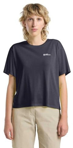 Jack Wolfskin Damen Vonnan Crop T W T-Shirt