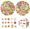 100 Stück Früchte Aufkleber,Früchte Sticker Set Wasserdichte Vinyl Sticker Für Laptop Kinder Autos Motorrad Fahrrad Skateboard Gepäck Koffer Computer Aufkleber Graffiti Decal
