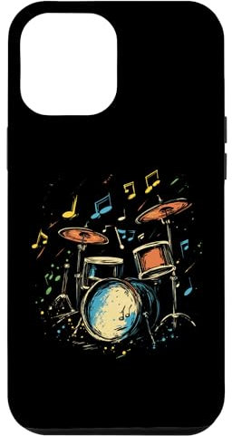 Instrument de batterie, batterie Coque pour iPhone 12 Pro Max