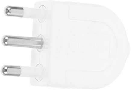 NULYLU Adaptateur De Remplacement pour Prise Mâle à Broches Adaptateur Secteur Italien Prise De Remplacement pour