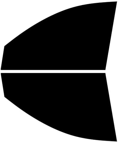 TINTCOM Pre-Cut Window Tint Film for Audi Q3 2011-2014 - (20% Dark Smoke) - Front Side Windows - UV & Heat Protection, DIY Easy Install, Custom Fit