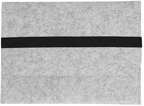 Filz Laptop -Hülle, tragbares Traging Safe Protection PC Case Protective Bag Chromebook Cover für Business Learning and Travel 12.3x9.1x0.3in