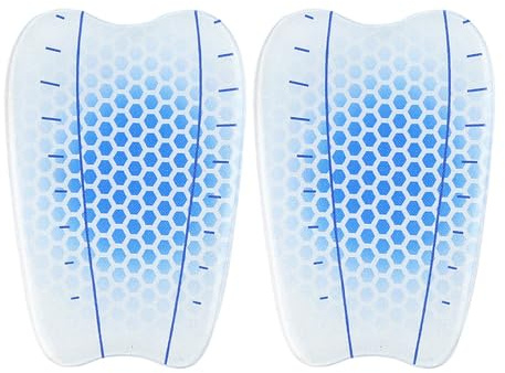 Schienbein Protektoren – Ski Schutz | Shin Guards – Adults Snowboard Ski Guards Shin Pads – Druckstellen Schutz für Skischuhe Snowboarden Sport, Weiches Gel-Pad, Selbstklebend, Flexibel, Blau, 1 Paar.