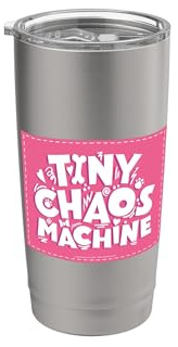 Friends. Tiny Chaos Machine Bicchiere termico in acciaio inox doppia parete