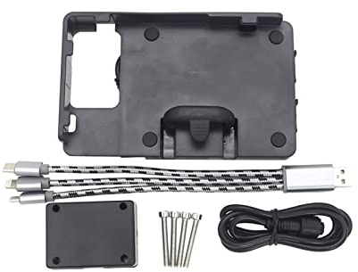 Motorrad Schwarz Navigation Halterung Telefon Handy Platte J300 J 300 2013-2020 2021 Motorrad-Navigationshalterung(2)