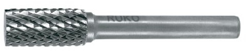 Ruko 116011 Hartmetall Frässtifte Form A Zylinder ohne Stirnverzahnung