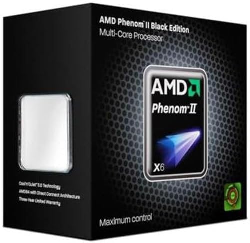 AMD Phenom II X6 1090T Black Edition Six-core Processor - 3.20 GHz, 9 MB Cache, Socket AM3, 125W, 45 nm, 3 Year Warranty, Retail Boxed