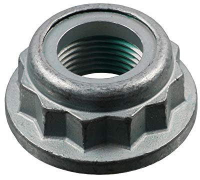 FEBI BILSTEIN 08023 Mutter Achsstummel 17mm Stahl 39mm 0,061kg