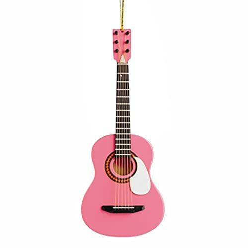 Pink Akustische Gitarre Baum Ornament