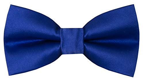 TIES R US Handmade Royal Blue Mens Bow Tie