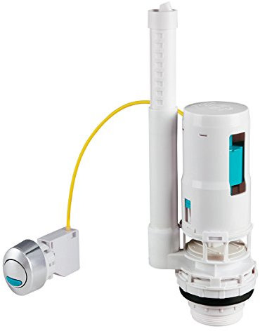 BriTools M51002B - Mecanismo descarga cisterna, color blanco