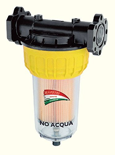 Filtro separatore acqua/gasolio 35 micron 70 lt/min di Maestri