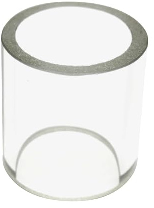 Glaszylinder, Höhe 55 mm, Durchmesser 48 mm, für Grubenlampen Windlicht 3980 und andere Verwendungszwecke