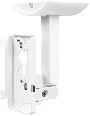 Speaker Wall&Ceiling Mount for Bose UB-20,UB-20 Series II Speaker Wall Mount Bracket for Bose Cube Speakers/Lifestyle/CineMate/Surround/SoundTouch/Acoustimass Home System Tilt&Swivel Adjustable(White)