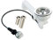 Spülenablauf 3 1/2 Zoll Siebkorbventil Ø 114 mm Ablaufgarnitur EXV35-R-1-0-0 mit Drehexcenter Auswahl Chrom-Glanz
