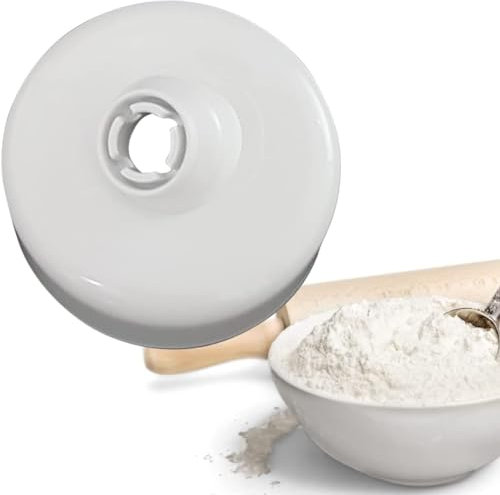 LICHTBLAU separador de masa blanco para gancho de amasar robot de cocina Bosch 619166 I Rascador gancho de amasar de repuesto para MUM4 MUM5 I Recambio procesador de comida Bosch I Accesorio Bosch MUM