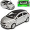 Welly Opel Corsa D OPC 3 Türer Silber 2006-2014 ca 1/43 1/36-1/46 Modell Auto mit individiuellem Wunschkennzeichen