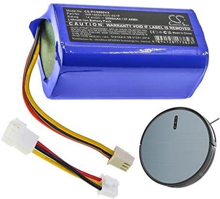 Cameron Sino 2600mAh Nouvelle Batterie de Remplacement pour Proscenic 800T, 820S, 820T, 830T, PR-800T, PR-820T, PR-830S, PR-830T, PN.INR18650-M25-4S1P