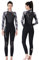 Owntop Neoprenanzug für Damen Herren - 3mm Neopren Tauchanzüge Wetsuit Langarm, Thermisch Verdickte Badebekleidung mit Reißverschluss Hinten UV 50+, Damen M