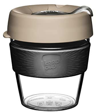 KeepCup Originale tazza da caffè in plastica leggera riutilizzabile con coperchio antispruzzo – 8 oz/227 ml – latte