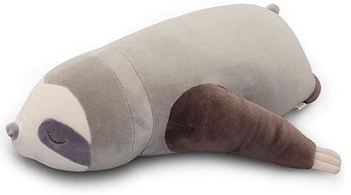 Eamve 25-Inch Giant Sloth Plushie Stuffed Animal Doll, Cute Soft Hugging Body Pillow for Home Decoration, Kids Gifts