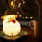 LED Nachtlicht, Led Enten Nachtlicht Kinder, Niedliches Enten-Trinkwasser Nachttisch Touch Lampe Dimmbare USB-Aufladung LED Silikon Nachtlicht mit Geschenk for Kinder, Jungen und Mädchen