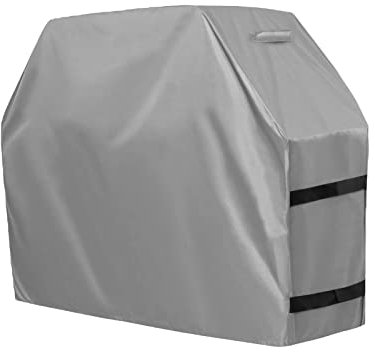 OutdoorLines Housse imperméable et résistante pour barbecue – Housse universelle résistante aux UV pour barbecue extérieur – 183 x 66 x 130 cm (L x l x H) – Gris
