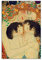 HOPNRU Gustav Klimt Poster mit Mutter und Kind, Zwillinge, Kunstdruck, Leinwandbild, Gemälde, Schlafzimmer-Dekoration, Wandbild(12x18inch (30x45cm)-Ohne Rahmen)